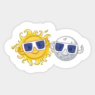 Total Solar Eclipse 2024 Sticker